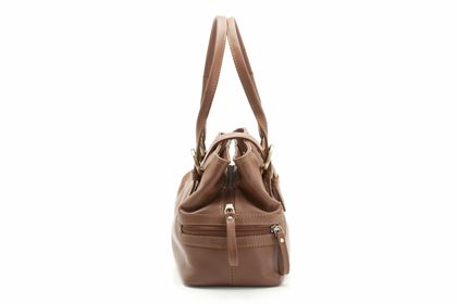 clarks tan leather handbag