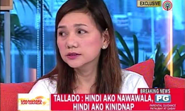Video Interview of Camarines Norte Governor Edgardo Tallado's Wife: Alleged Scandal Photo Video Interview of Camarines Norte Governor Edgardo Tallado's Wife: Alleged Scandal Photo