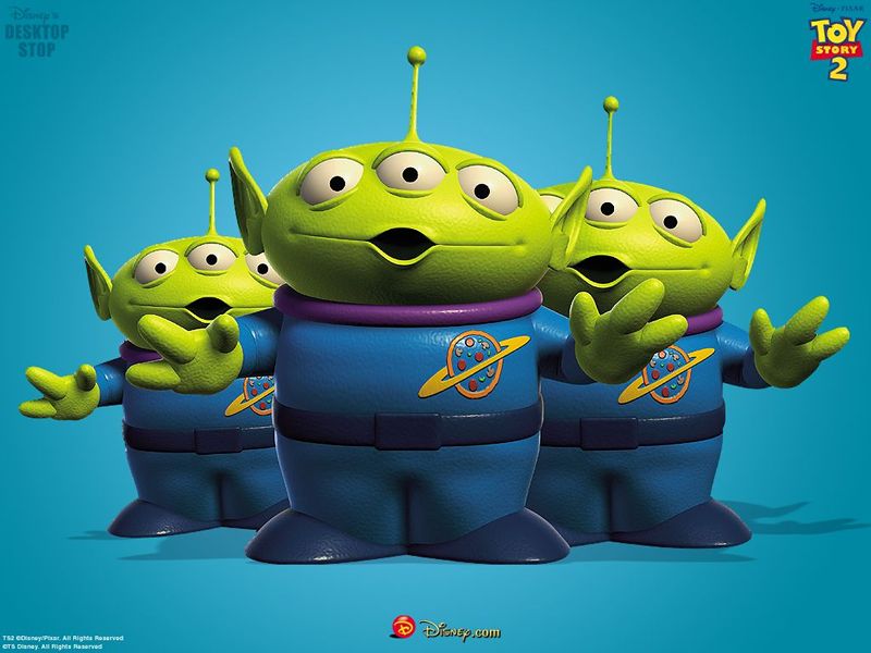 Somewhere I Belong Cool characters Aliens (Toy Story)