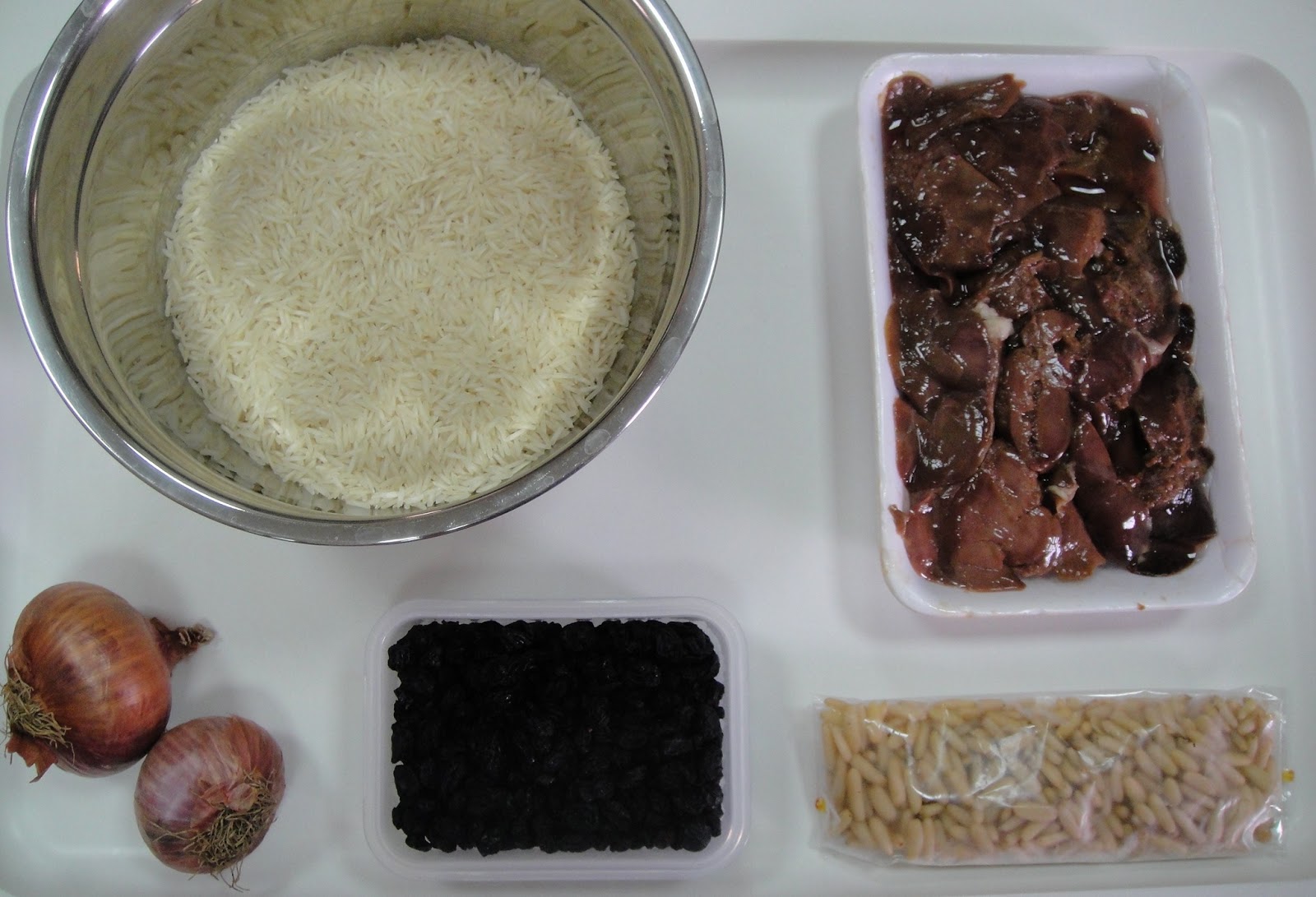 Maryam's Culinary Wonders 219. Chicken Liver Pilaf