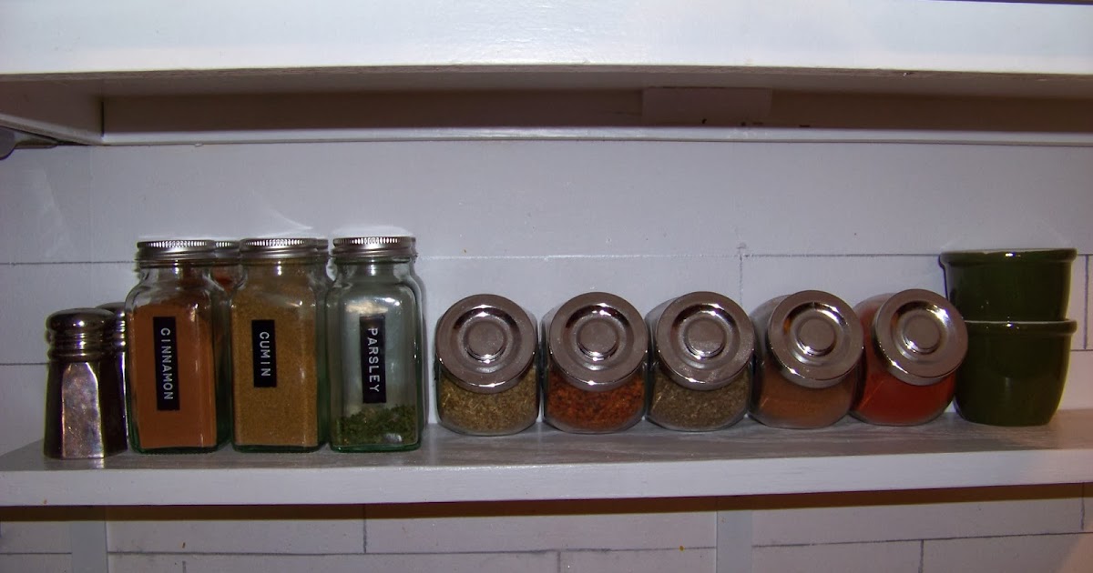 The Sunset Lane Label Maker Spice Jars