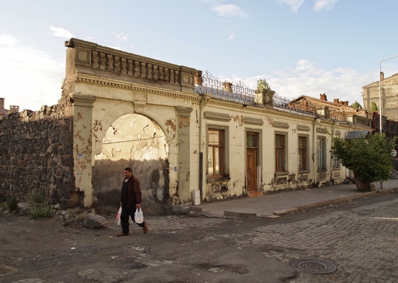 Turkey the Russian houses of Kars