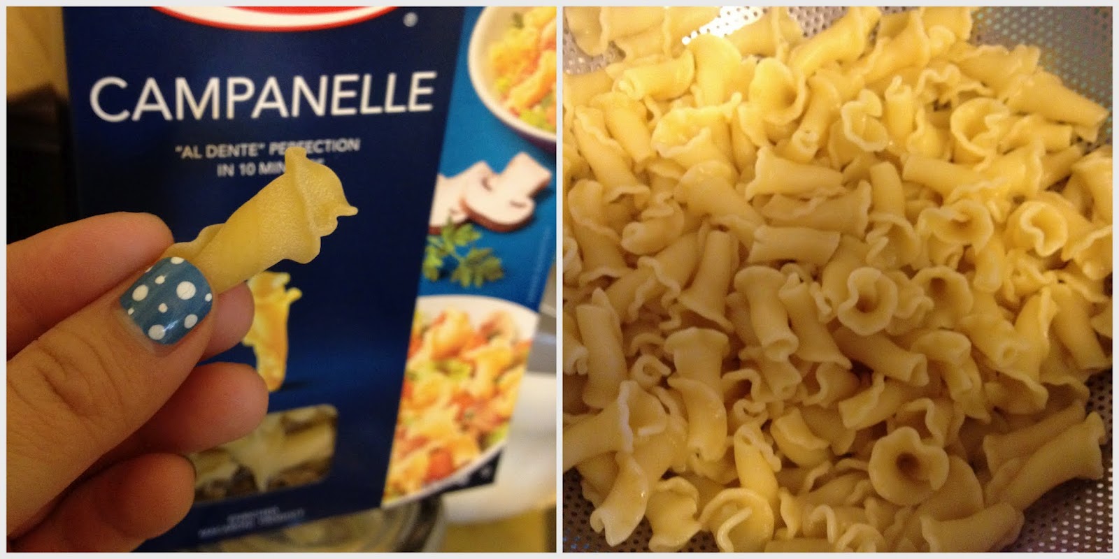 Campanelle Pasta with Radicchio, Asparagus, and Prosciutto