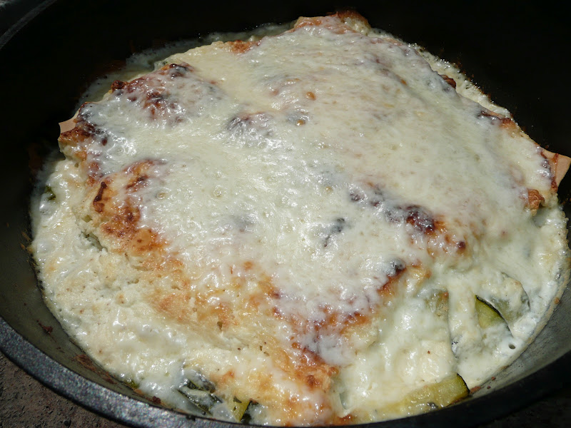 Everyday Dutch Oven Zucchini Lasagna