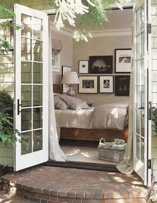 Master Bedroom with French Doors