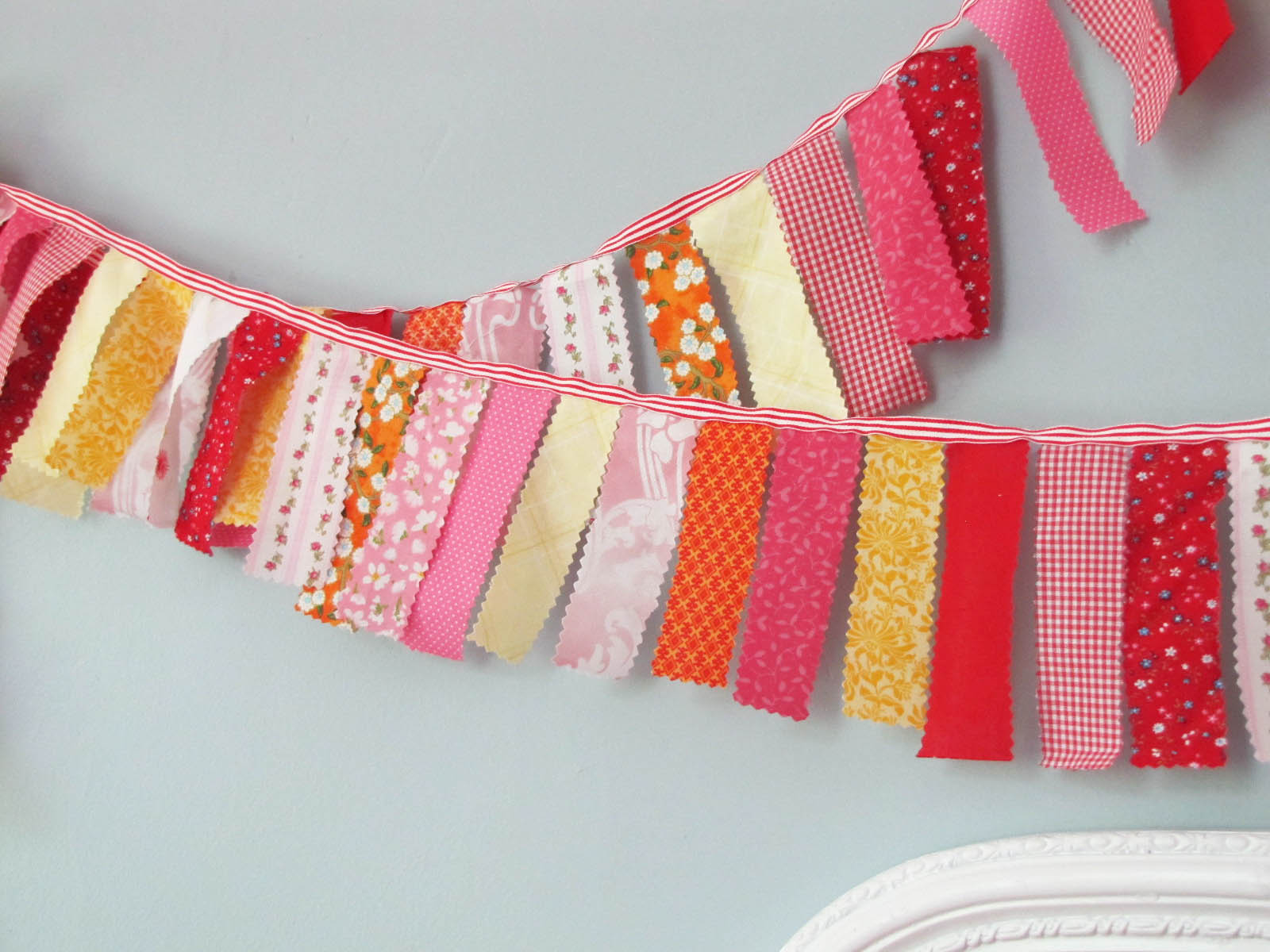 MargotMadison DIY Friday How to make a fringe party banner