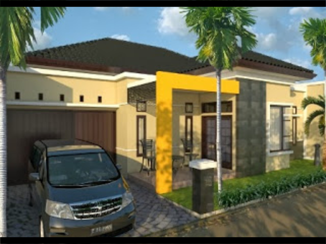 Contoh Gambar Rumah Minimalis Type 100 &quot; 1 dan 2 Lantai