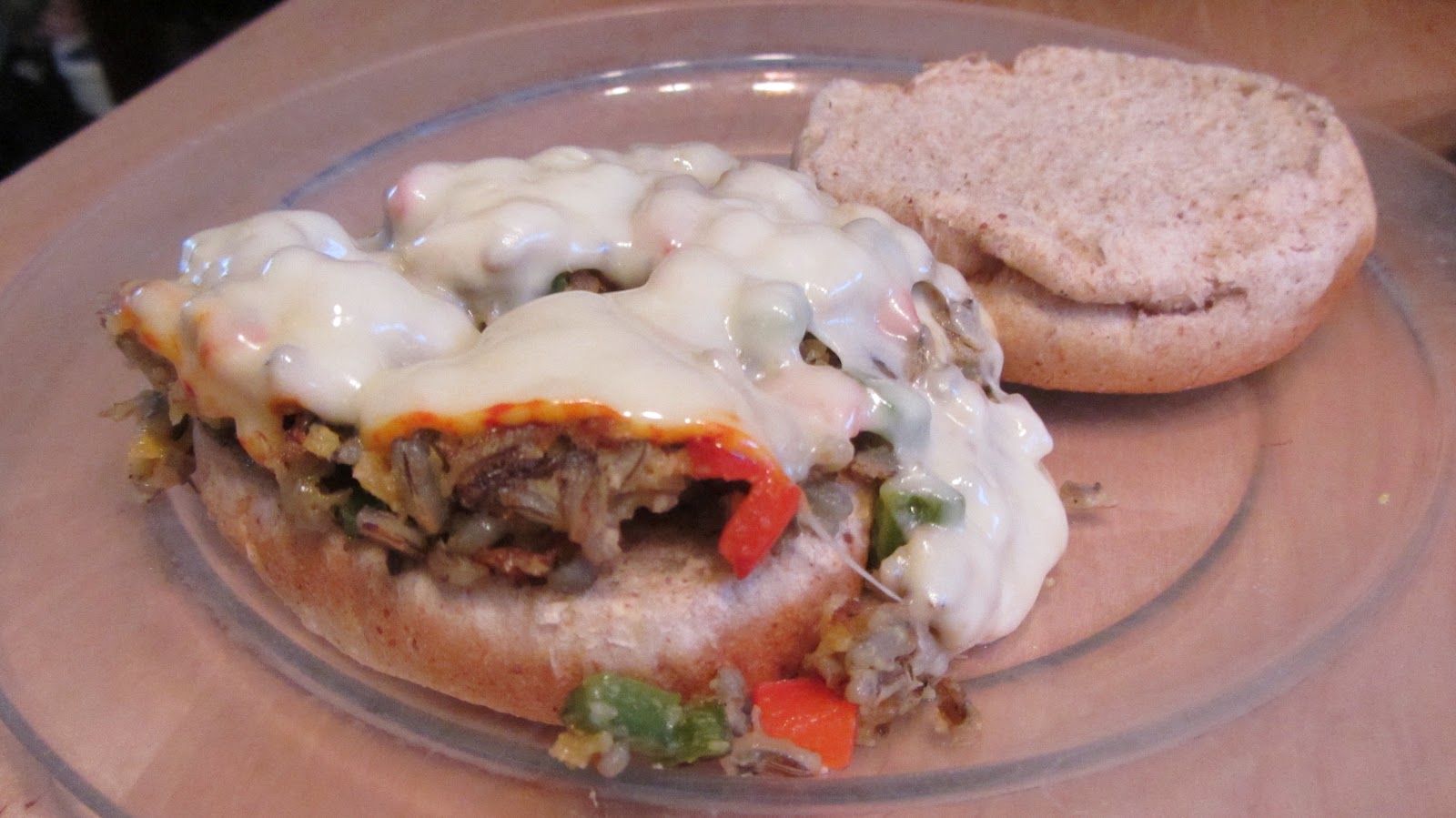 Bear Cooks Wild Rice Burgers