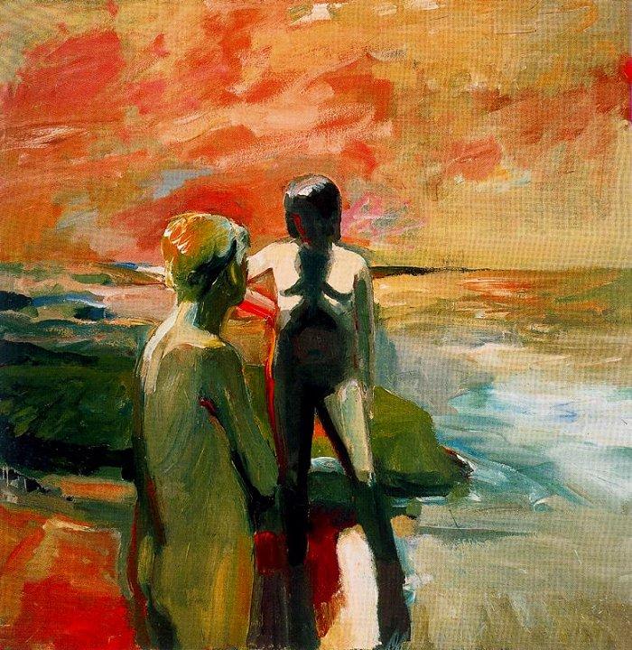 Mid Century Art Paintings Mid Century Art Paintings