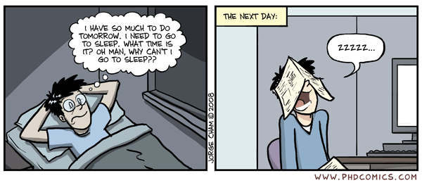 Sick of my thesis
