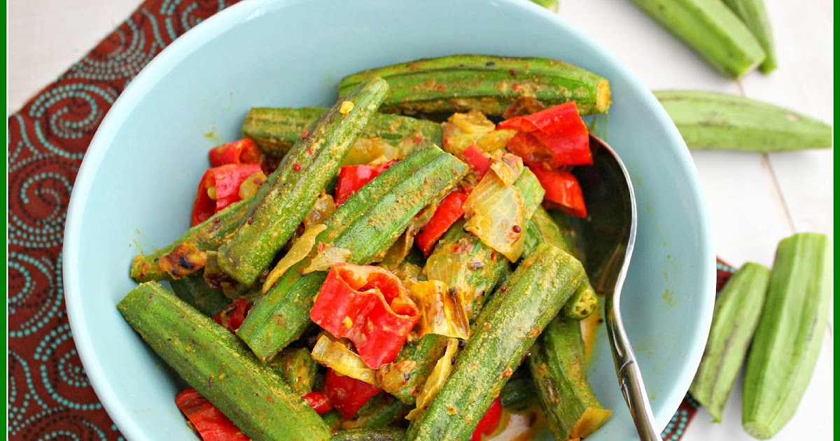 Kitchen Simmer Okra Curry with Coconut Milk (Throwback Thursday)