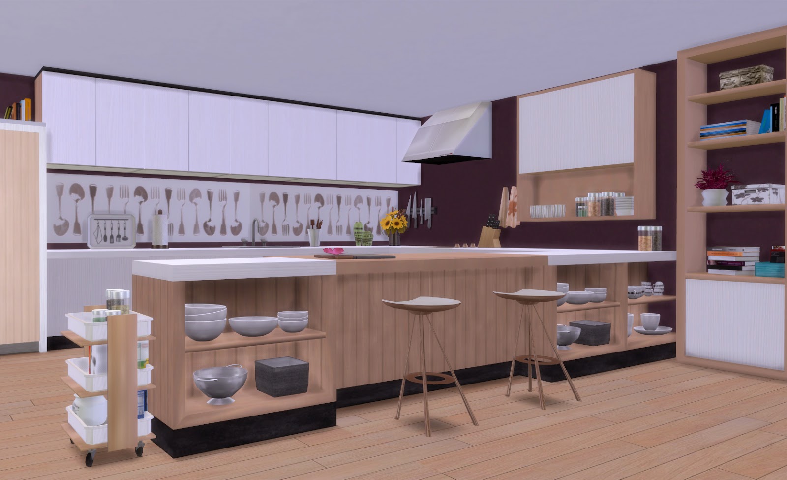 Sims 4. Cocina Firence.