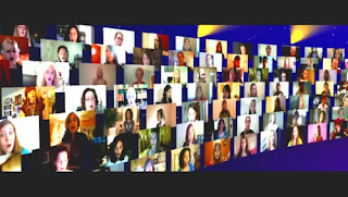dissociatedpress.com virtual choir of screens