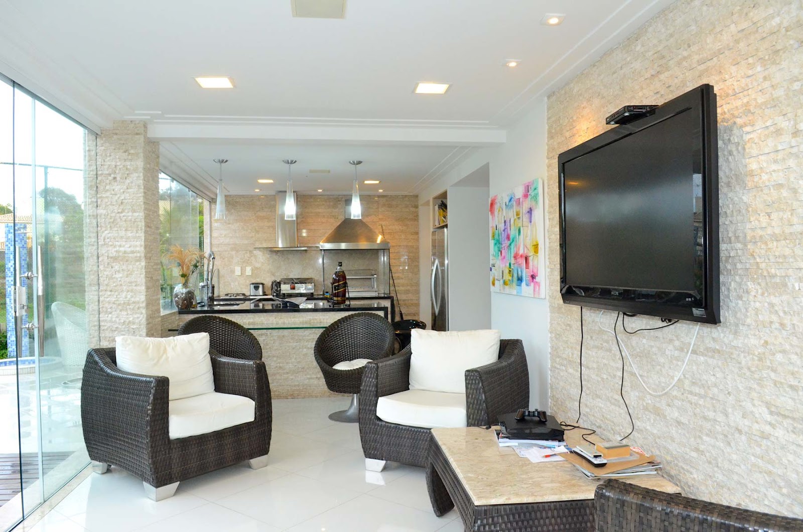 Porcelanato Parede Sala Sacom Apartamento Padrosala Em L Com Dois -> Parede Sala Decorada Com Ceramica Porcelanato Parede Sala Sacom Apartamento Padrosala Em L Com Dois -> Parede Sala Decorada Com Ceramica