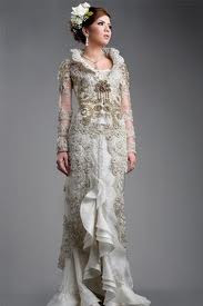 kebaya pengantin modern