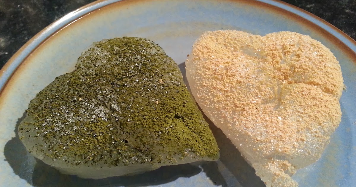 Misa's Kitchen Warabimochi (potato starch jelly)