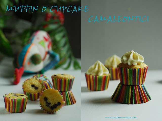 muffin o cupcakes camaleontici