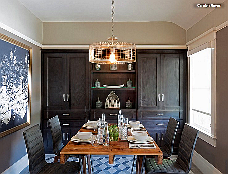 silver dining pendant showhouse lighting