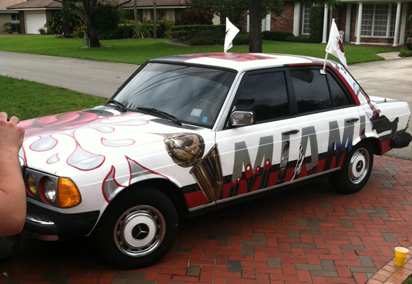 The Immaculate M.E.rcedes Art Car by Martin Reese