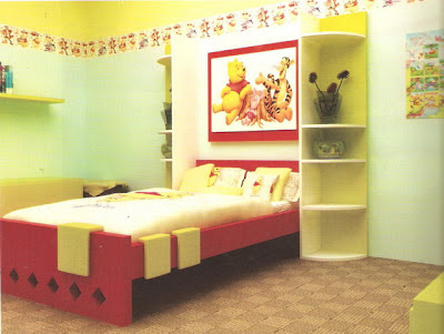 Girls Bedroom Design in Yellow Girls Bedroom Design in Yellow