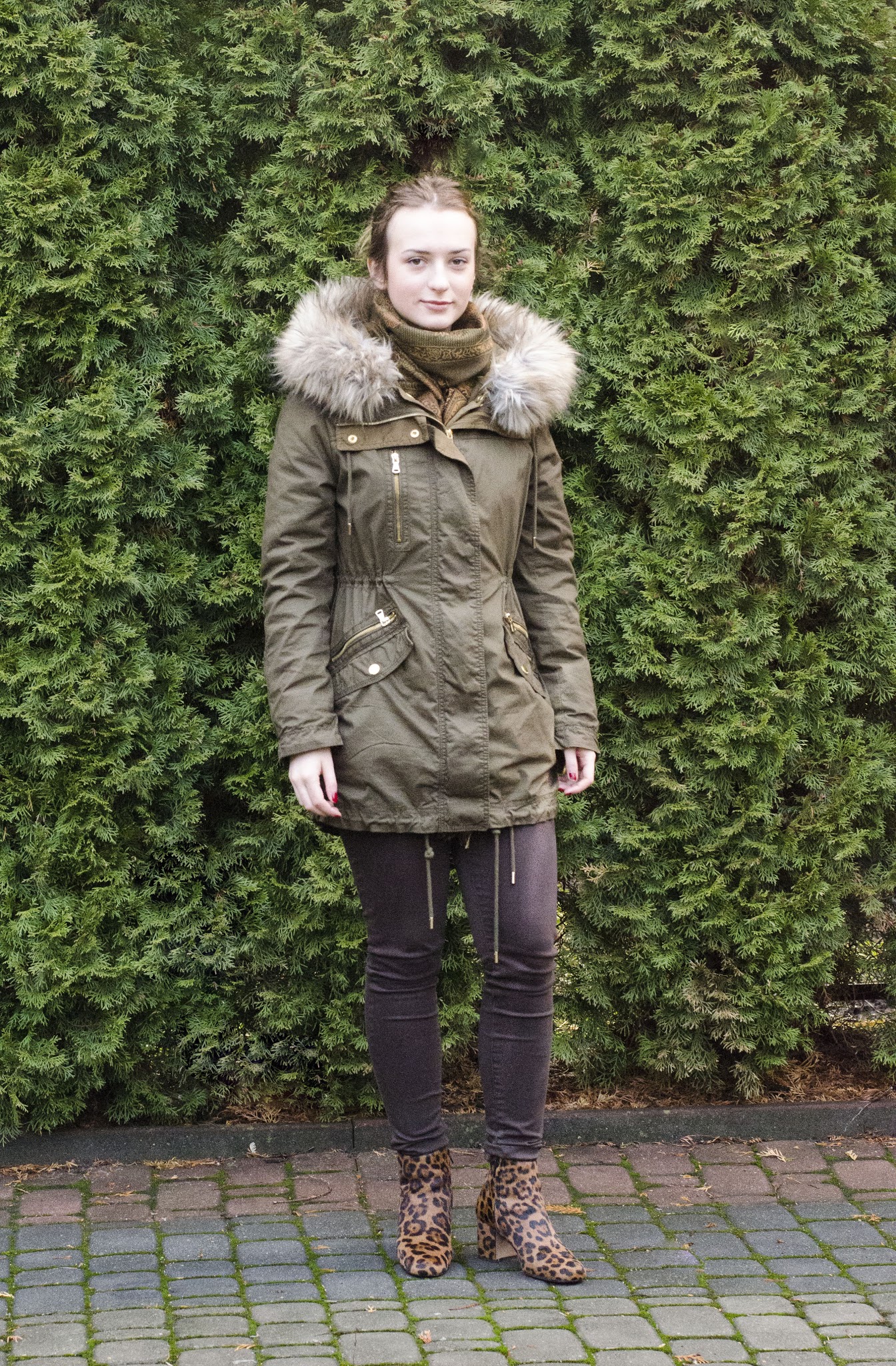 Parka look
