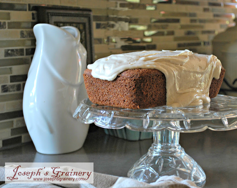 Joseph's Grainery Whole Wheat Applesauce Loaf Cake