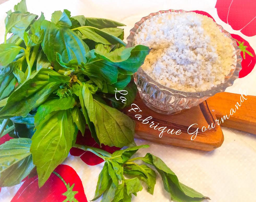 La Fabrique Gourmande Fleur de Sel Au Basilic Maison