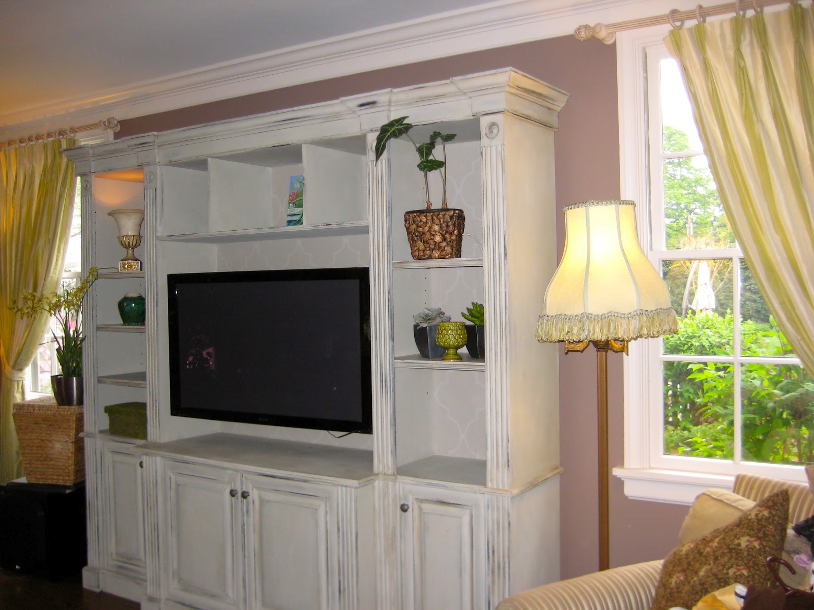 SheShe, The Home Magician Entertainment Center Transformation