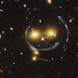 El telescopio Hubble capta una galaxia 'sonriente', Cada ves más cerca del mas allá! 
