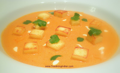 FINE DINING PRESENTATION PANEER MAKHANI IMAGE