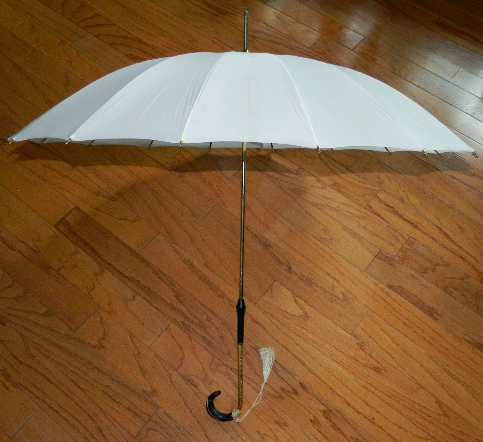 Lise's Log Cabin Life Three Vintage Canes & An Umbrella