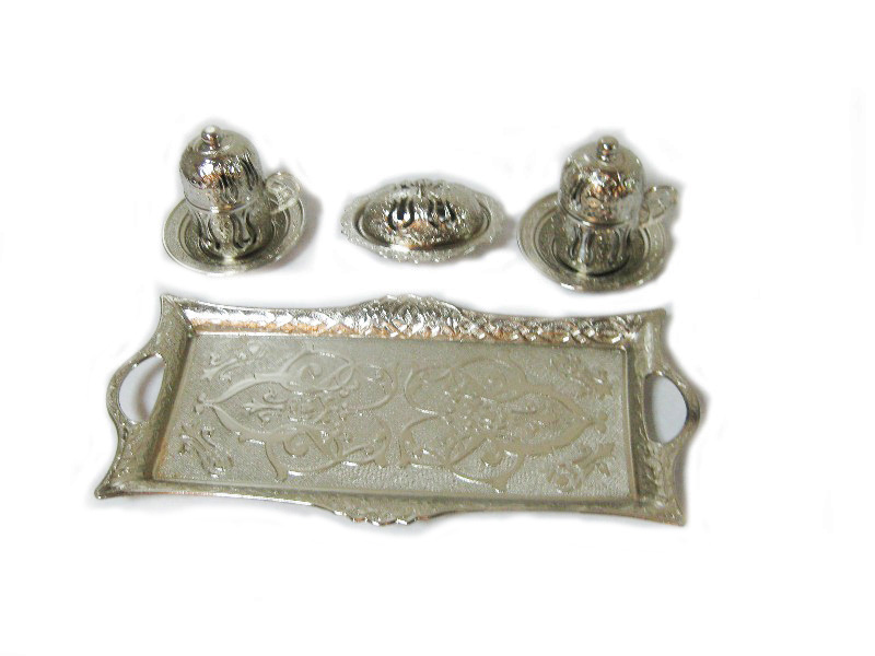 Zamak Döküm Kahve &amp; Lokum Setleri