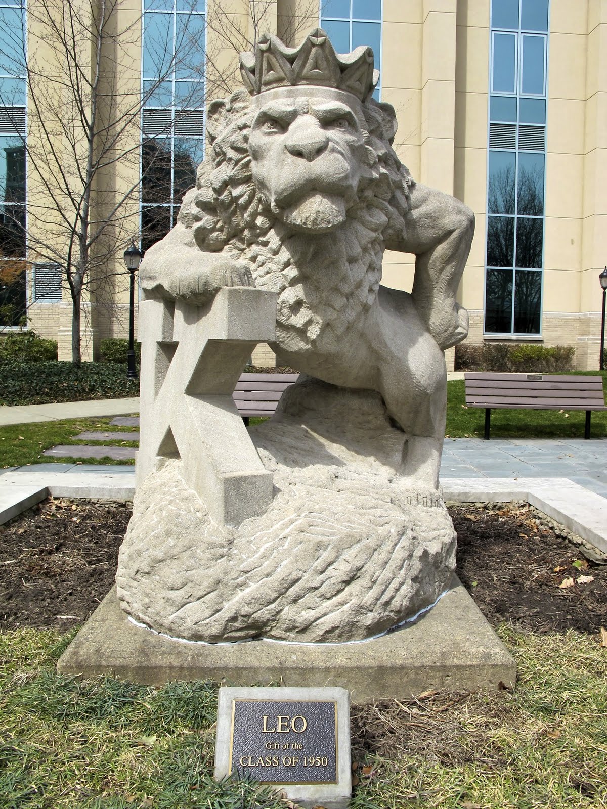 Scranton Daily Photo Leo the Lion, King's College Mascot
