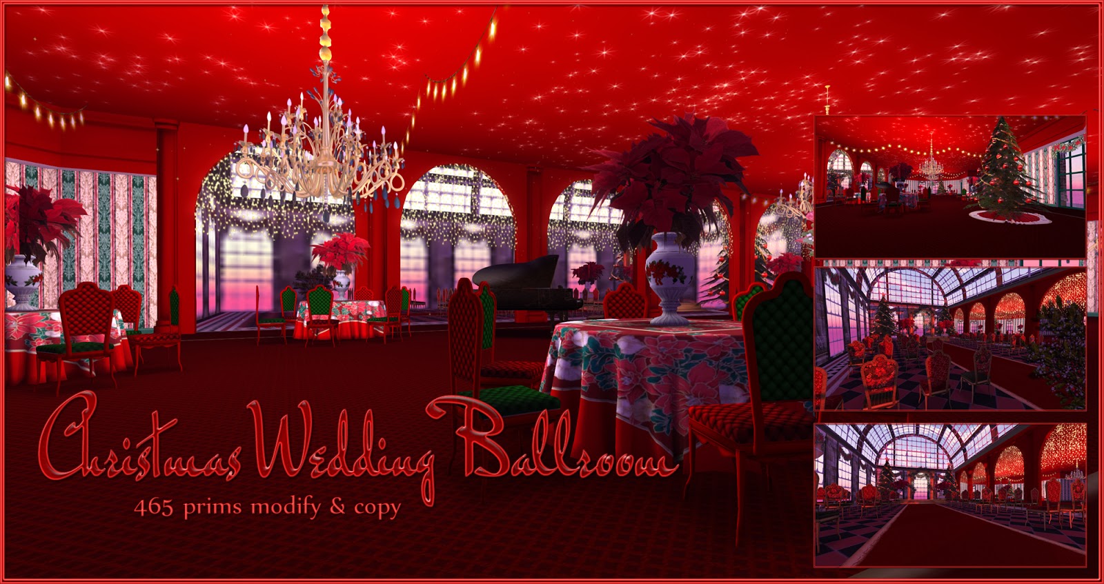 Vitabela Christmas Wedding Ballroom