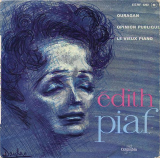 Edith Piaf - Ouragan - France - 1960 - Front