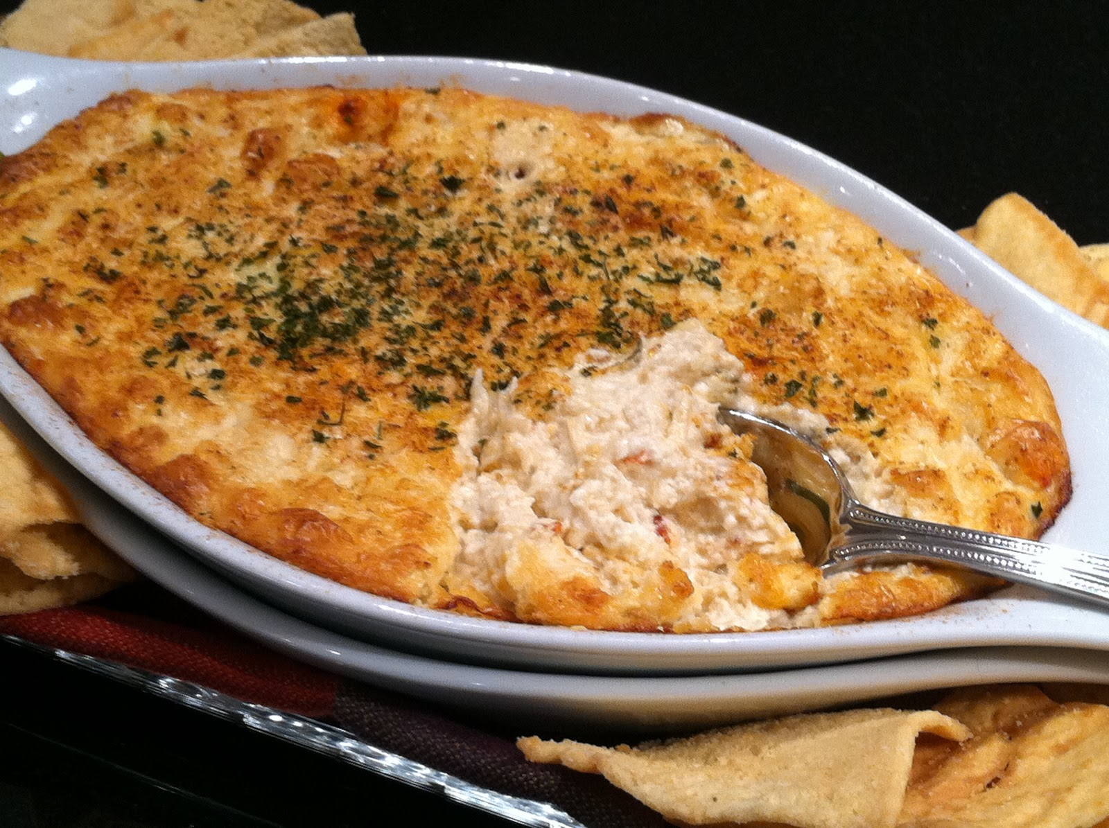 Everything Tasty from My Kitchen Hot Crab Dip