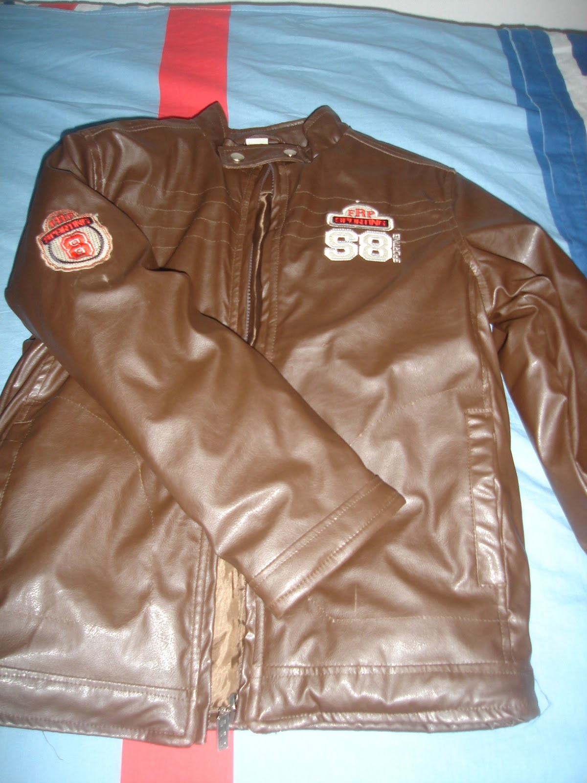 jaqueta motociclista infantil