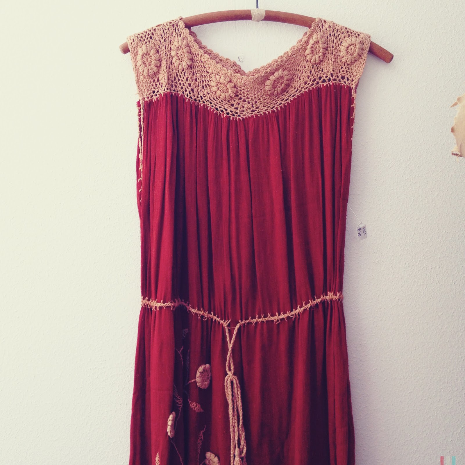 No Carnations vintage crochet dress & more