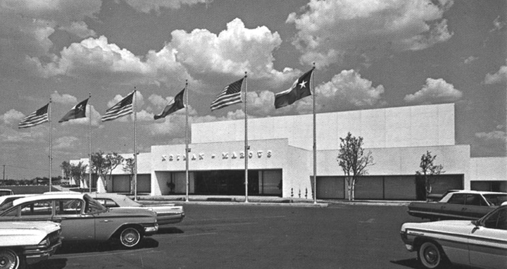 Ghosts of Dallas: Completed Neiman Marcus Court at NorthPark, 1965 - D  Magazine