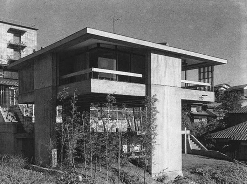 Kiyonori Kikutake Sky House Tokyo 1958 Arquitectura Cultural Deconstructivismo Arquitectura Arquitectura Residencial