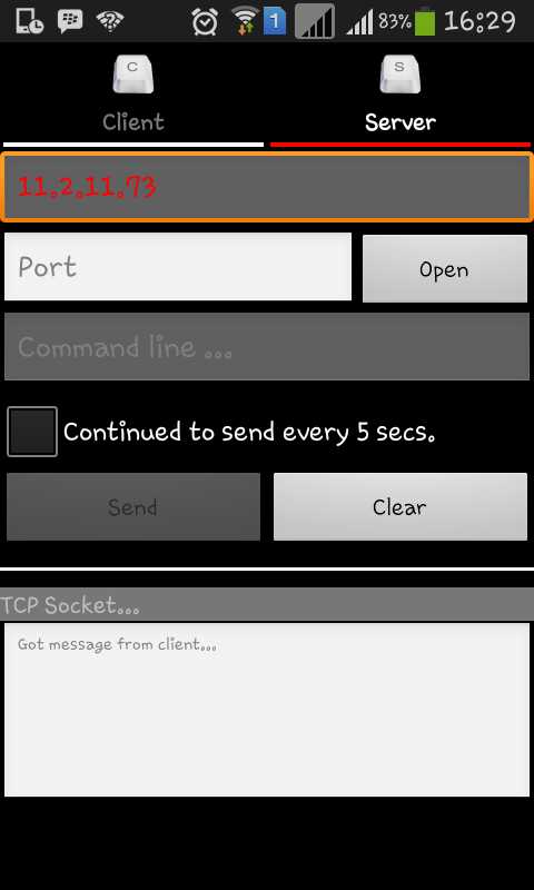 Aplikasi TCP Socket Aplikasi TCP Socket