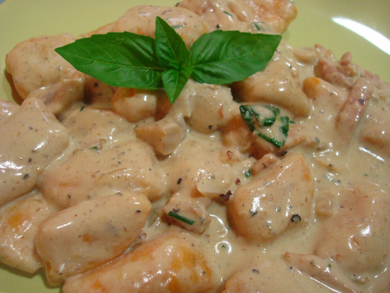 ñoquis de calabaza ñoquis de calabaza caseros con salsa de queso azul