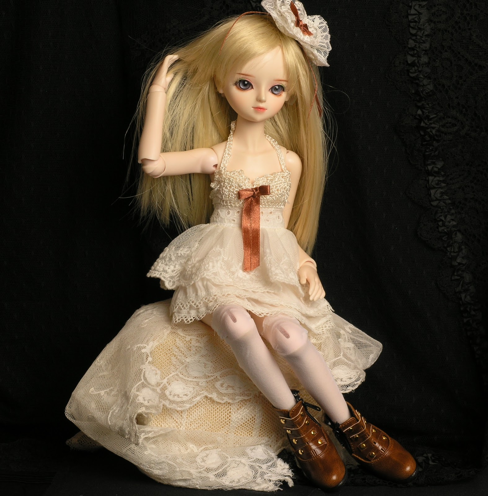 A Doll Dresser Lace BJD Dresses