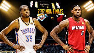 Oklahoma City Thunder vs Miami Heat NBA Finals 2012