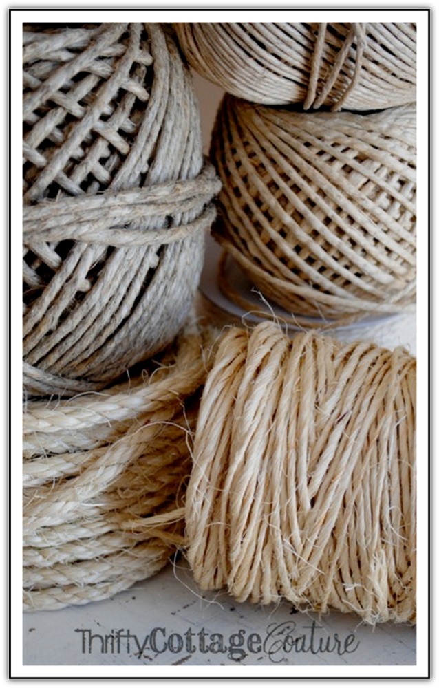 It's about Twine! Thrifty Cottage Couture