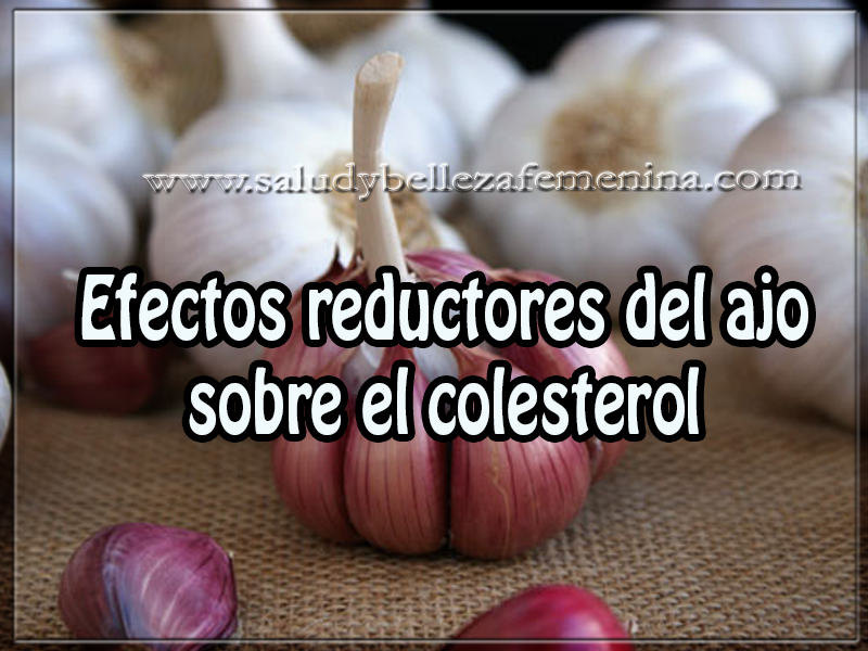 Efectos reductores del ajo sobre el colesterol Salud y bienestar , efectos reductores del ajo sobre el colesterol