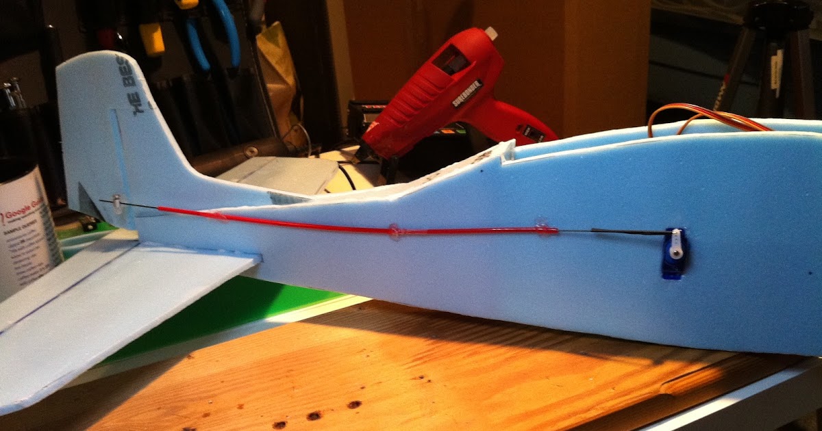 blu baby rc plane
