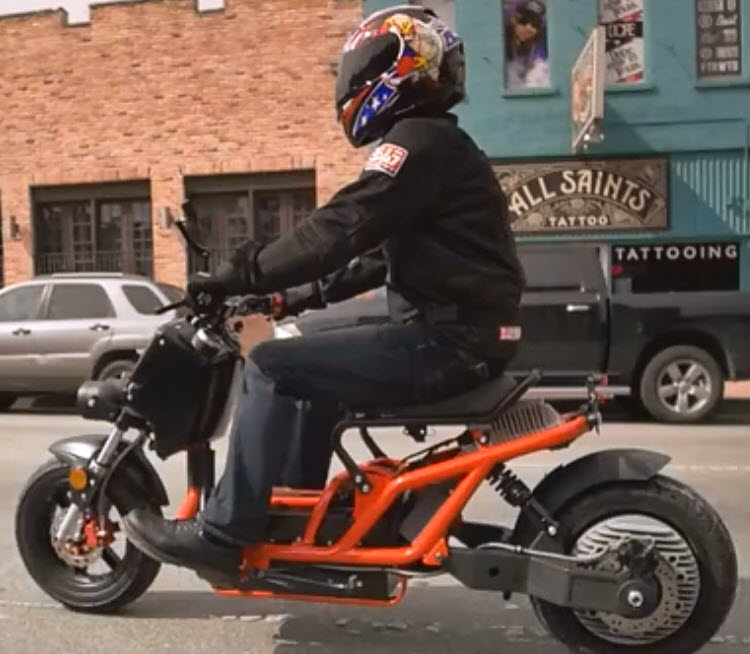 Mesquite Hugger That New and Nekkid Electric Scooter from Austin