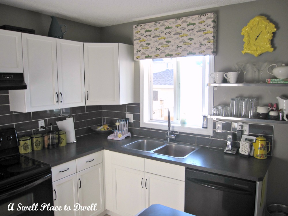 A Swell Place To Dwell Kitchen Valance