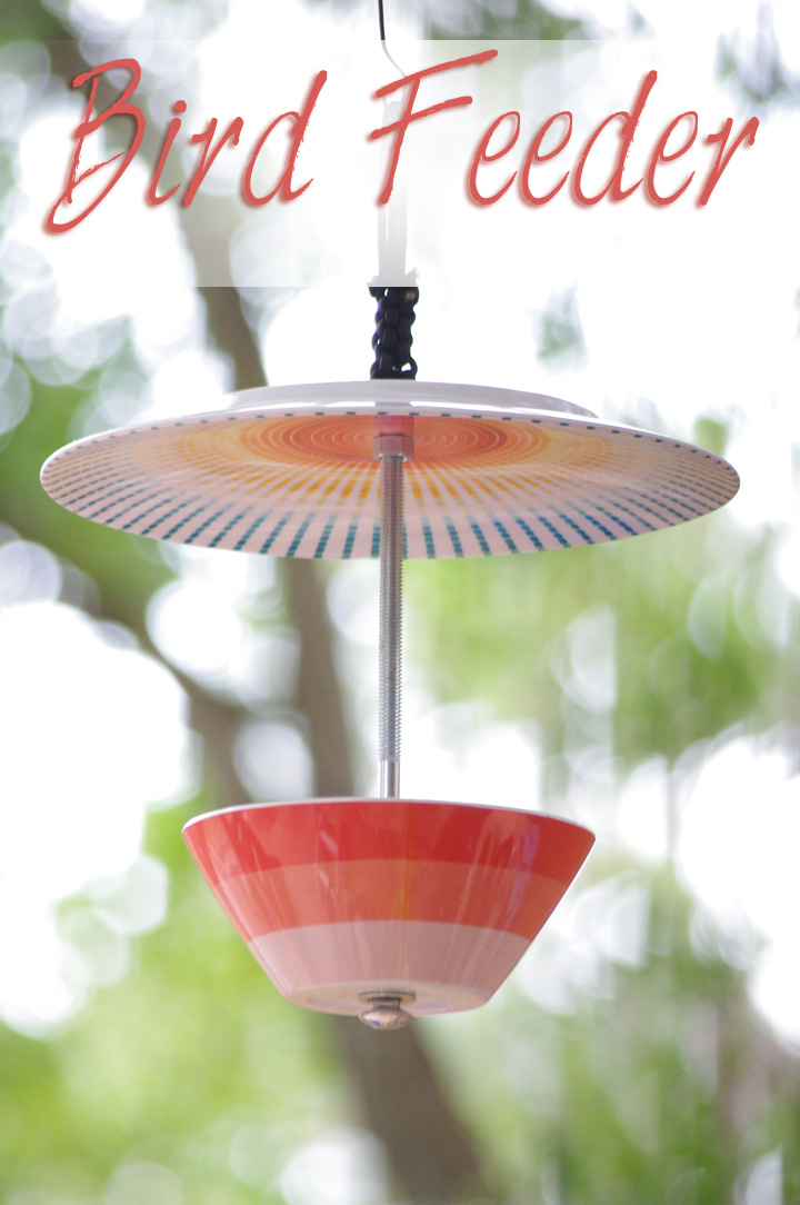 Bird Feeder made from plate and bowl Creative Ideas & DIY Pinterest
